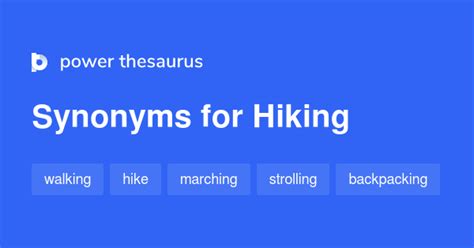 a light impact word hike|HIKE Synonyms: 112 Similar and Opposite Words .